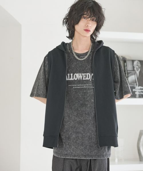 UNISEX/選べる着丈】ロゴウラケフーディー（パーカー）｜Anui