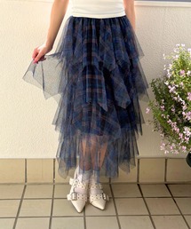 3.3 Field Trip | 3.3 Field Trip/チェックフリルスカート(スカート)