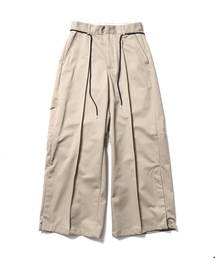 SYUMAN．（シュウマン）の「SYUMAN/シュウマン Skate pants type Wide ワイドパンツ（チノパンツ）」