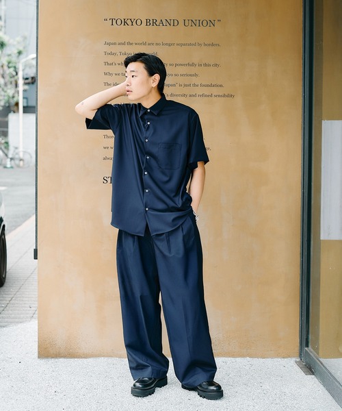 24SSマーカウェア TRIPLE PLEATED EASY TROUSERS MARKAWARE(マーカウェア) - TRIPLE PLEATED EASY TROUSERS