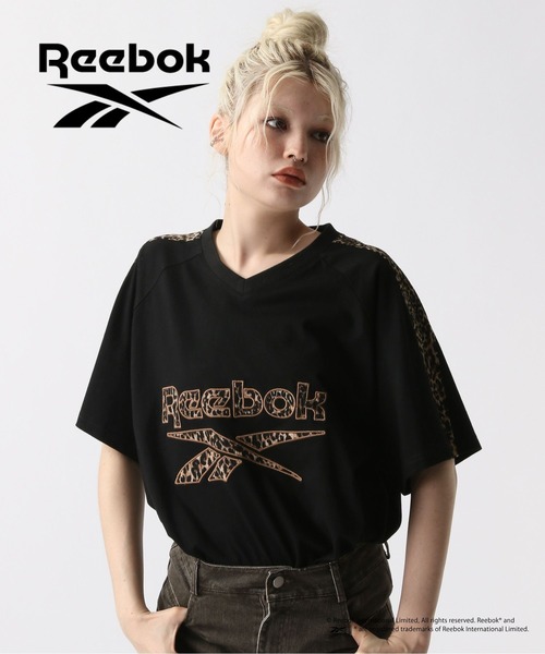 FOREVER 21（フォーエバー トゥエンティーワン）の「【Reebok（リーボック）】ユニホームTシャツ（Tシャツ/カットソー・レディース・ブラック/ネイビー・FREE）」の14枚目の写真