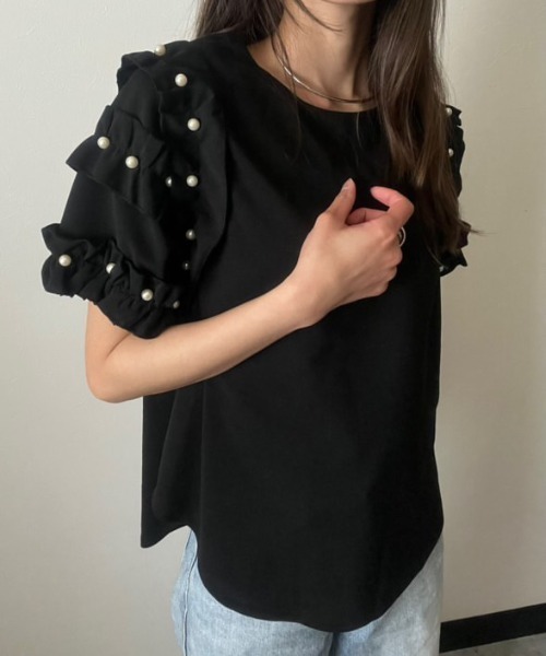 MSGM フリルプルオーバー　トップス 楽天市場】【7/31！クーポンで2,560円】 バルーンフリルトップス