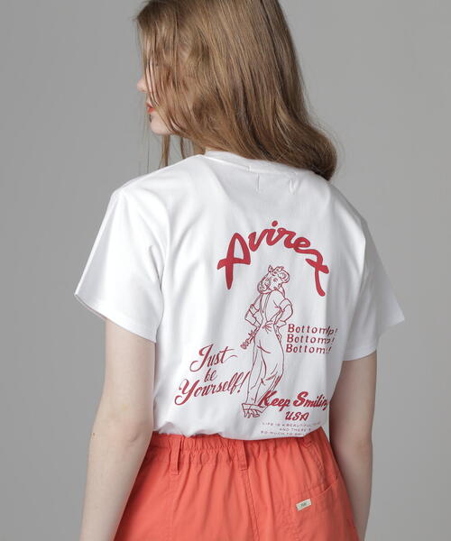 Tシャツ・カットソー [Gila Archive] PIN UP GIRL CROP T-SHIRT_BK GL25SUTP01BK PINUP GIRL T-SHIRT/ピンナップガールTシャツ（Tシャツ