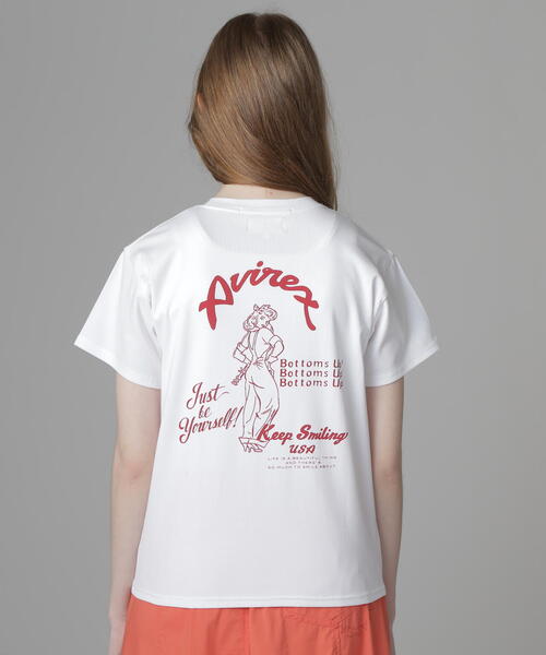 Tシャツ・カットソー [Gila Archive] PIN UP GIRL CROP T-SHIRT_BK GL25SUTP01BK PINUP GIRL T-SHIRT/ピンナップガールTシャツ（Tシャツ