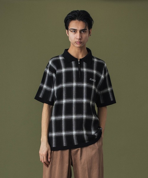 KNIT POLO SHIRT（ニット/セーター）｜XLARGE（エクストララージ