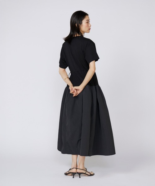 INED（イネド）の「ドッキングワンピース（ワンピース・レディース・キャメル/ブラック・9号/7号）」の16枚目の写真