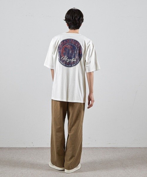 RATTLE TRAP(ラトルトラップ)の「ビンテージサークルロゴピグメントTシャツ(Tシャツ/カットソー・メンズ・ブラック/ホワイト・S/M/L/LL)」の8枚目の写真