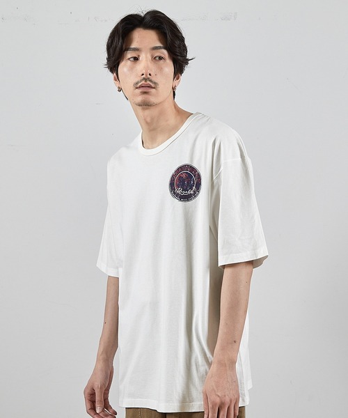 RATTLE TRAP(ラトルトラップ)の「ビンテージサークルロゴピグメントTシャツ(Tシャツ/カットソー・メンズ・ブラック/ホワイト・S/M/L/LL)」の10枚目の写真