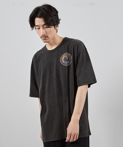 RATTLE TRAP(ラトルトラップ)の「ビンテージサークルロゴピグメントTシャツ(Tシャツ/カットソー・メンズ・ブラック/ホワイト・S/M/L/LL)」の19枚目の写真