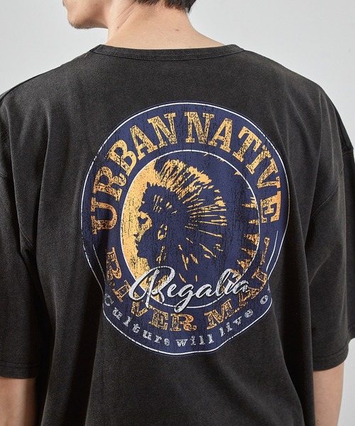 RATTLE TRAP(ラトルトラップ)の「ビンテージサークルロゴピグメントTシャツ(Tシャツ/カットソー・メンズ・ブラック/ホワイト・S/M/L/LL)」の22枚目の写真