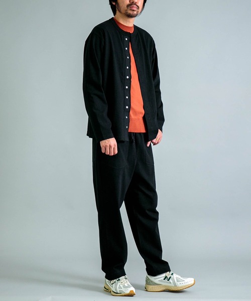 OMNIGOD（オムニゴッド）の「[ OMNIGOD mens / オムニゴッド ] マックスウエイトジャージー PWイージーパンツ（スウェットパンツ・メンズ・ネイビー/ブラック/オリーブ・2/3）」の6枚目の写真