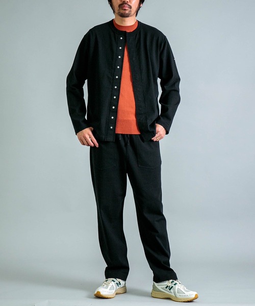 OMNIGOD（オムニゴッド）の「[ OMNIGOD mens / オムニゴッド ] マックスウエイトジャージー PWイージーパンツ（スウェットパンツ・メンズ・ネイビー/ブラック/オリーブ・2/3）」の5枚目の写真