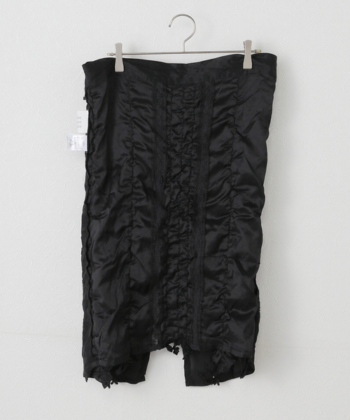 クリンクルクリンクルクリンクル frill apron skirt セール】【crinkle crinkle crinkle（クリンクルクリンクル