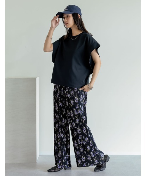 2025 SUMMER COLLECTION][低身長サイズ有]柄or無地ストレート