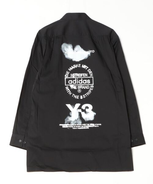 Y-3(ワイスリー)の「Y-3 GRAPHIC SHIRT(シャツ/ブラウス・メンズ・ブラック・XX-SMALL/X-SMALL/SMALL/MEDIUM/LARGE/X-LARGE/XX-LARGE)」の3枚目の写真
