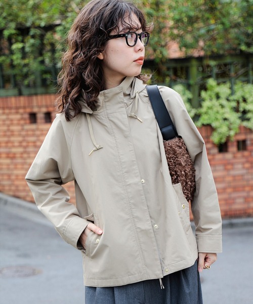 B:MING by BEAMS（ビーミングバイビームス）の「【撥水機能】マウンテン パーカ 25FW（S～L）（マウンテンパーカー・レディース・グリーン系その他4/ブラック/ブラウン系その他・SMALL/MEDIUM/LARGE）」の2枚目の写真