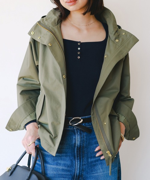 B:MING by BEAMS（ビーミングバイビームス）の「【撥水機能】マウンテン パーカ 25FW（S～L）（マウンテンパーカー・レディース・グリーン系その他4/ブラック/ブラウン系その他・SMALL/MEDIUM/LARGE）」の3枚目の写真