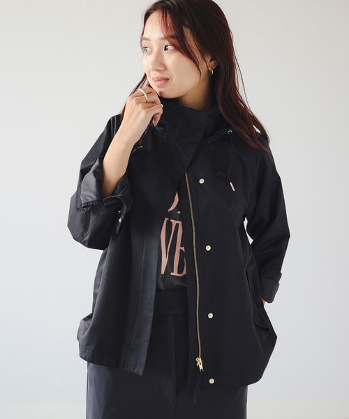 B:MING by BEAMS（ビーミングバイビームス）の「【撥水機能】マウンテン パーカ 25FW（S～L）（マウンテンパーカー・レディース・グリーン系その他4/ブラック/ブラウン系その他・SMALL/MEDIUM/LARGE）」の7枚目の写真