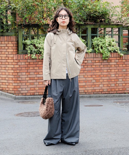 B:MING by BEAMS（ビーミングバイビームス）の「【撥水機能】マウンテン パーカ 25FW（S～L）（マウンテンパーカー・レディース・グリーン系その他4/ブラック/ブラウン系その他・SMALL/MEDIUM/LARGE）」の10枚目の写真