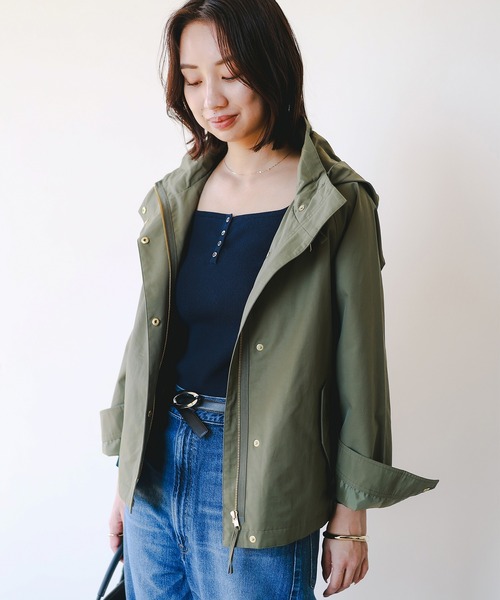 B:MING by BEAMS（ビーミングバイビームス）の「【撥水機能】マウンテン パーカ 25FW（S～L）（マウンテンパーカー・レディース・グリーン系その他4/ブラック/ブラウン系その他・SMALL/MEDIUM/LARGE）」の18枚目の写真