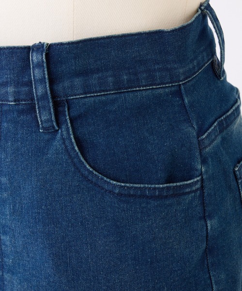 one after another NICE CLAUP（ワンアフターアナザーナイスクラップ）の「【おそろいコレクション】レースアップデニムパンツ（デニムパンツ・レディース・ブルー/ネイビー・SMALL/MEDIUM）」の7枚目の写真