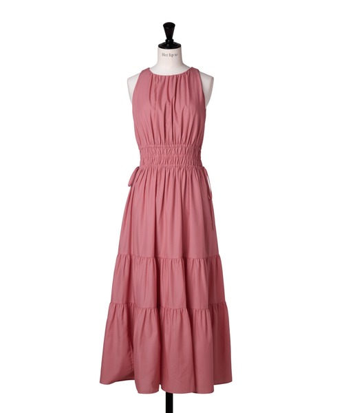 Riviera Bow Tiered Long Dress（ワンピース）｜Her lip to