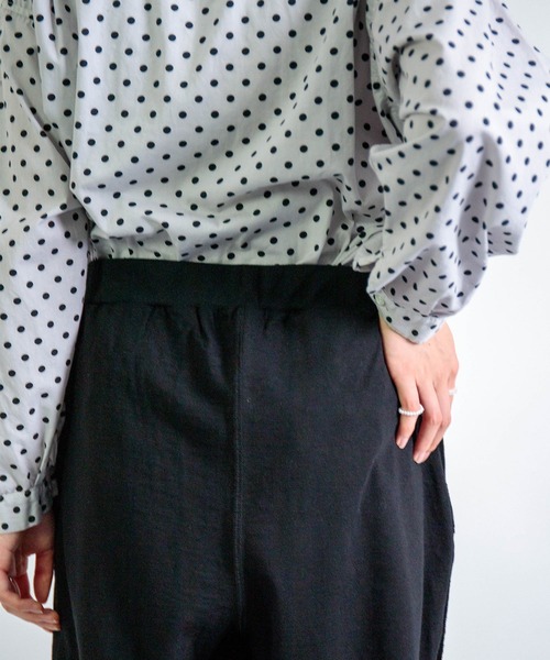 ALWEL（オルウエル）の「[ALWEL] INSIDEOUT TROUSERS / インサイドアウト トラウザーズ（その他パンツ・レディース・ブラウン/ブラック・FREE）」の20枚目の写真