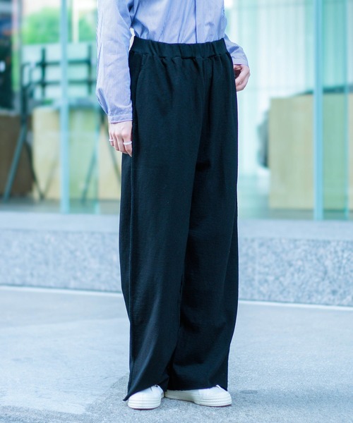 ALWEL（オルウエル）の「[ALWEL] INSIDEOUT TROUSERS / インサイドアウト トラウザーズ（その他パンツ・レディース・ブラウン/ブラック・FREE）」の9枚目の写真