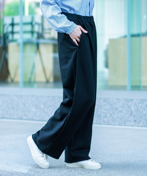 ALWEL（オルウエル）の「[ALWEL] INSIDEOUT TROUSERS / インサイドアウト トラウザーズ（その他パンツ・レディース・ブラウン/ブラック・FREE）」の10枚目の写真