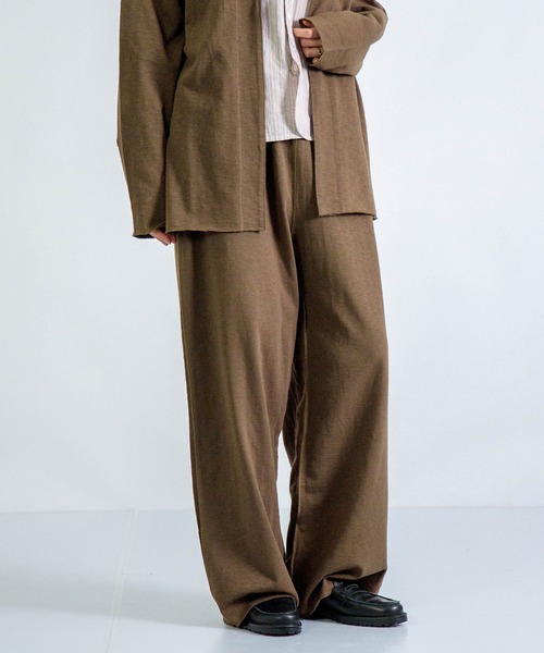 ALWEL（オルウエル）の「[ALWEL] INSIDEOUT TROUSERS / インサイドアウト トラウザーズ（その他パンツ・レディース・ブラウン/ブラック・FREE）」の3枚目の写真