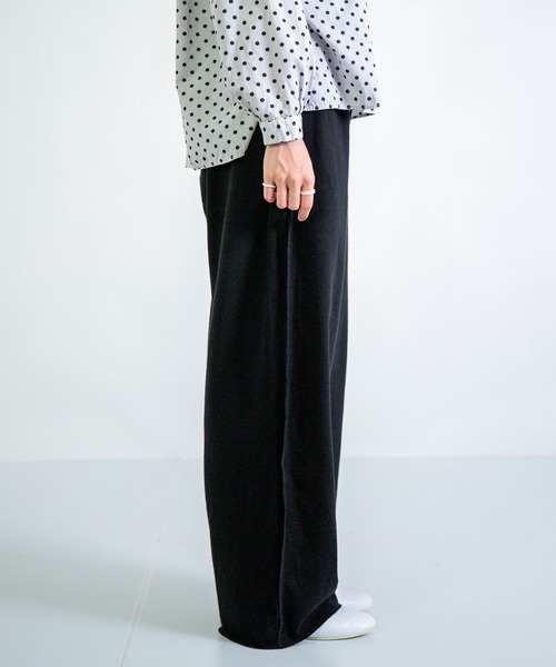 ALWEL（オルウエル）の「[ALWEL] INSIDEOUT TROUSERS / インサイドアウト トラウザーズ（その他パンツ・レディース・ブラウン/ブラック・FREE）」の16枚目の写真