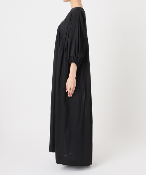 B.C STOCK(ベーセーストック)の「手洗い可 / ボイルVネックマキシワンピース(ワンピース・レディース・ブラック/ブラウン/ブルー・FREE)」の16枚目の写真