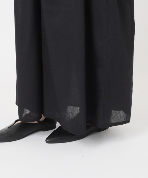 B.C STOCK(ベーセーストック)の「手洗い可 / ボイルVネックマキシワンピース(ワンピース・レディース・ブラック/ブラウン/ブルー・FREE)」の18枚目の写真