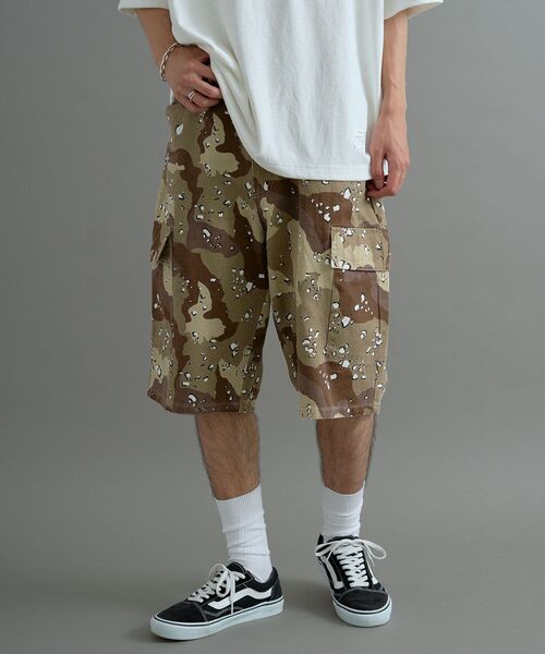 CRAFT STANDARD BOUTIQUE（クラフトスタンダードブティック）の「ミリタリーショートパンツ（その他パンツ・メンズ・ベージュ/カーキ・L/XL/M）」の3枚目の写真