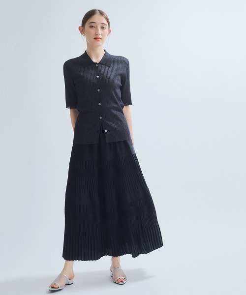 ketty(ケティ)の「サラサラシアーラメニットトップス≪手洗い可能≫(ニット/セーター・レディース・ブラック/ブラウン/ライトグレー・M)」の15枚目の写真