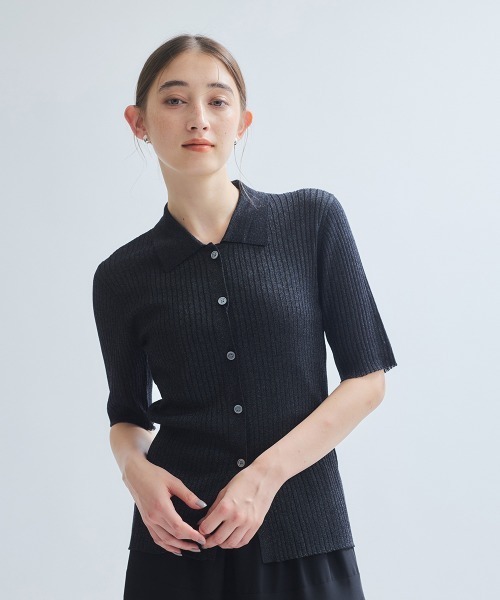 ketty(ケティ)の「サラサラシアーラメニットトップス≪手洗い可能≫(ニット/セーター・レディース・ブラック/ブラウン/ライトグレー・M)」の11枚目の写真