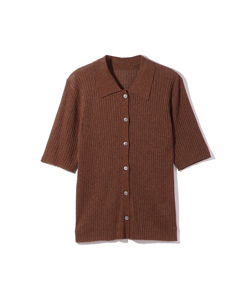 ketty(ケティ)の「サラサラシアーラメニットトップス≪手洗い可能≫(ニット/セーター・レディース・ブラック/ブラウン/ライトグレー・M)」の19枚目の写真