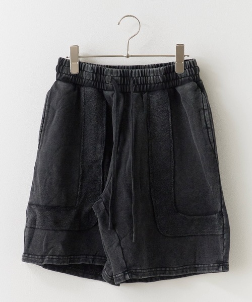 ROOPTOKYO（ループトウキョウ）の「フリンジデザイン スウェットハーフパンツ（スウェットパンツ・メンズ・ブラウン/ブラック・L/M）」の3枚目の写真