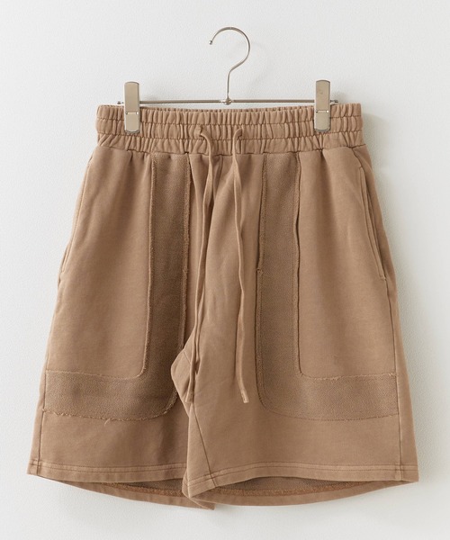 ROOPTOKYO（ループトウキョウ）の「フリンジデザイン スウェットハーフパンツ（スウェットパンツ・メンズ・ブラウン/ブラック・L/M）」の8枚目の写真