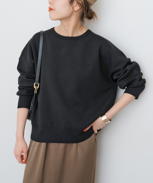 Spick and Span ウォッシャブルPEバルキーヤーンルーズニット ウォッシャブルPEバルキーヤーンルーズニット（ニット/セーター