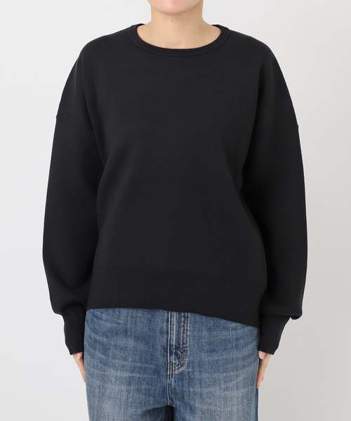 ウォッシャブルPEバルキーヤーンルーズニット（ニット/セーター