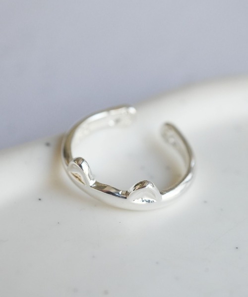 Port / ポート 】 にゃんこ デザイン リング / ねこ 指輪