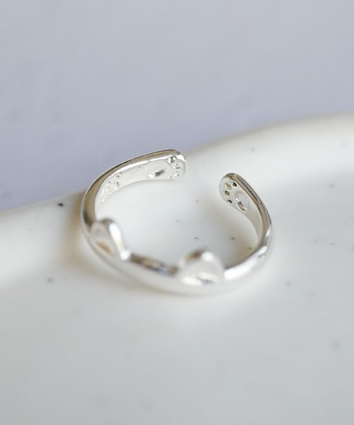 Port / ポート 】 にゃんこ デザイン リング / ねこ 指輪