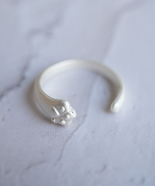 Port / ポート 】 にゃんこ デザイン リング / ねこ 指輪