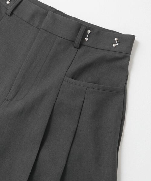 SENSE OF PLACE by URBAN RESEARCH（センスオブプレイスバイアーバンリサーチ）の「タックポケットワイドスラックス（その他パンツ・レディース・チャコールグレー/モカ・SMALL/MEDIUM）」の17枚目の写真