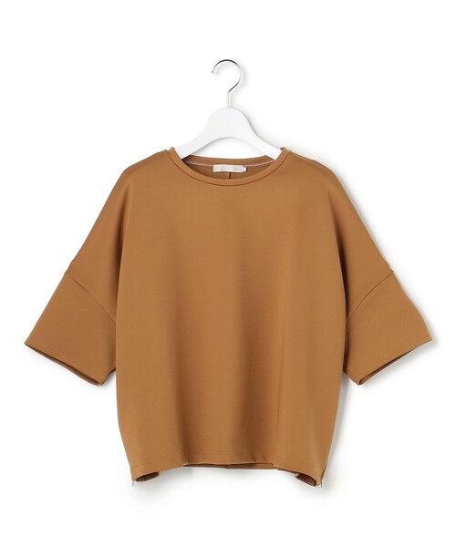 ICB(アイシービー)の「エアーダンボール プルオーバー(Tシャツ/カットソー・レディース・黄土色系/パイングリーン系/ブラック系・SMALL/X-SMALL/MEDIUM)」の6枚目の写真