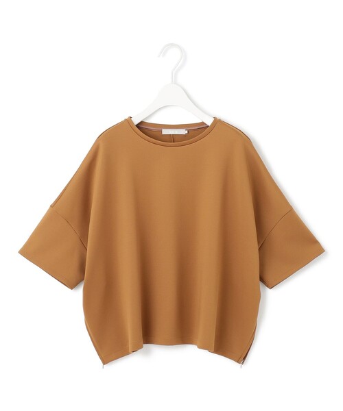 ICB(アイシービー)の「エアーダンボール プルオーバー(Tシャツ/カットソー・レディース・黄土色系/パイングリーン系/ブラック系・SMALL/X-SMALL/MEDIUM)」の7枚目の写真