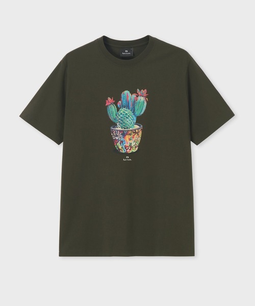 Cacutus” 半袖Tシャツ【252558 011R】（Tシャツ/カットソー