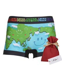 BETONES（ビトーンズ）の「BETONES ビトーンズ LOVE＆PEACE メンズボクサーパンツ（ボクサーパンツ・メンズ）」