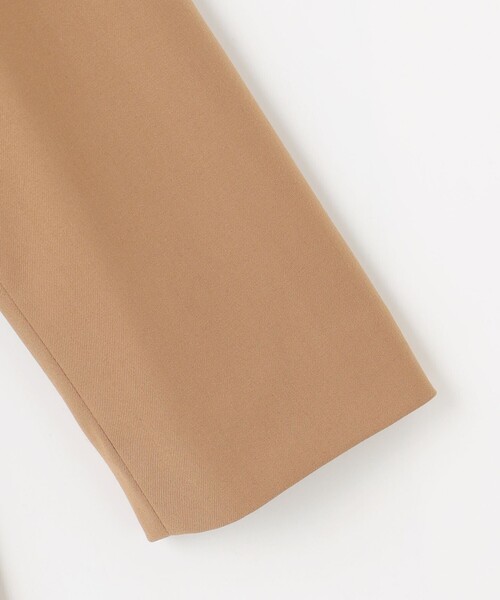 組曲（クミキョク）の「ハンサムツイル ジャケット（テーラードジャケット・レディース・グレー系/ブラック系/ベージュ系・S2）」の4枚目の写真